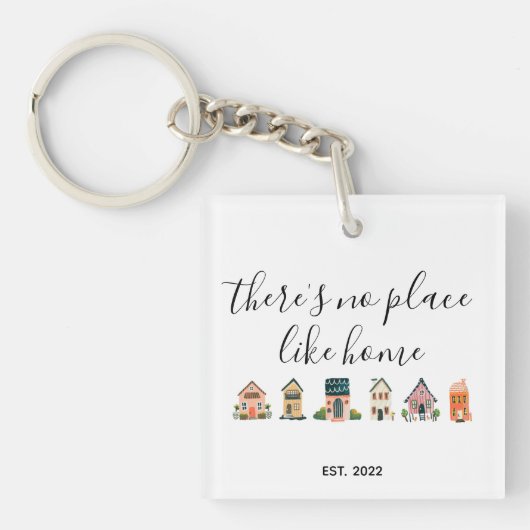 Echte Anwesen Neue Hausbesitzer Neue Schlüssel Schlüsselanhänger (Vorderseite)