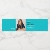 Echte Anwesen-Werbe-Wasser-Flasche-Etikett Wasserflaschenetikett (Einzelnes Label)