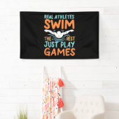 Echte Athleten Swim Banner (Insitu)