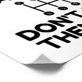 Echte Autos drehen sich nicht lustig Poster (Ecke)