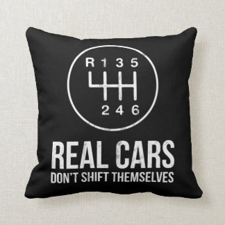 Echte Autos verlagern sich nicht selbst in Richtun Kissen