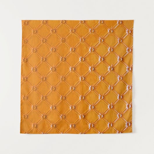 Echte braune Lederpolsterung. Wandteppich (Vorderseite (Horizontal))