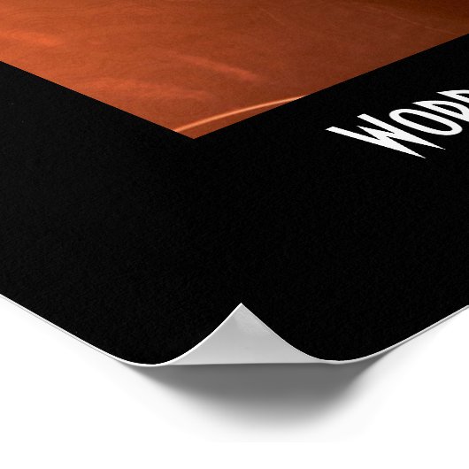 Echte Bücher machen mich auf Poster (Ecke)