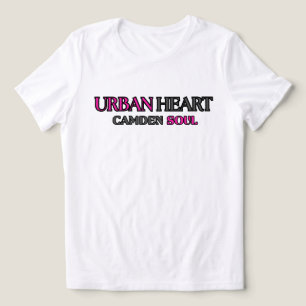 ECHTE CENTERVILLE URBAN HEART Weiße Damen Tri-Blend Shirt