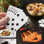 Echte Coole Glittering Piano Playing Cards Spielkarten (In Situ)