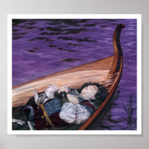 Echte Dead Print Poster