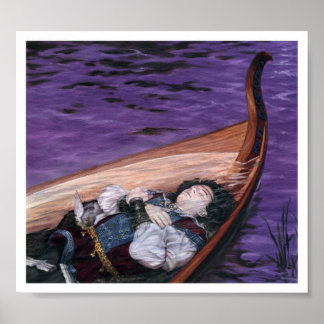 Echte Dead Print Poster