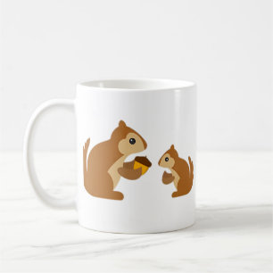 Echte Eichhörnchen-Cup-Kaffee Kaffeetasse