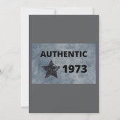 Echte Einladung von 1973 (Vorderseite)