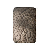 Echte Elefantenhaut Textur, zerknittert. Badematte (Vorderseite Vertikal)