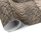 Echte Elefantenhaut Textur, zerknittert. Geschenkpapier (Rolleneckpunkt)