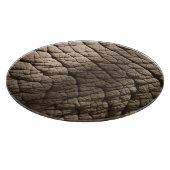 Echte Elefantenhaut Textur, zerknittert. Schneidebrett (Ecke)