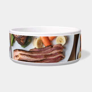 Echte Ernährung für Hunde Napf