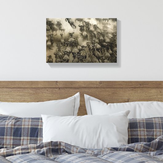 Echte Flucht Leinwanddruck (Insitu (Schlafzimmer))