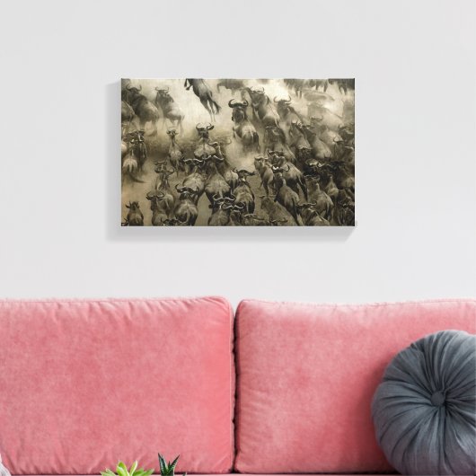 Echte Flucht Leinwanddruck (Insitu (Wohnzimmer))