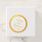 Echte FOLIE Gold oder Silber Vielen Dank für Ihre Geschenkanhänger (Mit Box)