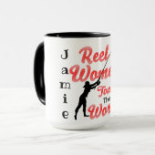 "Echte Frauen..." Coffee Tasse (Vorderseite Links)