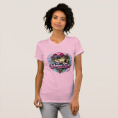 Echte Frauen Fischen T-Shirt (Vorne ganz)