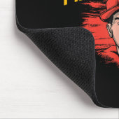Echte Frauen heiraten Trainer Lustiger Coaching-Hu Mousepad (Ecke)