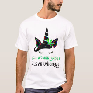 Echte Frauen rauchen T-Shirt