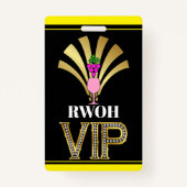 Echte Frauen von ... Lanyard Abzeichen Ausweis (Vorderseite)