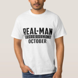 Echte Geburtstagsgeschenke - OKTOBER T-Shirt