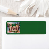 Echte Geschenke Jesus-Adressetiketten (Insitu)