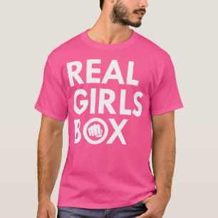 Echte Girls Box Shirt - Karate Fist Boxing Quote