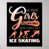 Echte Girls rennen mit Stil Poster (Vorne)