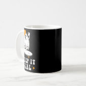 Echte Grusel Geist Halloween Skateboard Jungen Ska Kaffeetasse (Vorderseite Links)