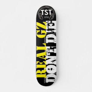ECHTE GZ STERBEN NICHT Skateboard, 7¾" Deck Skateboard