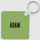 Echte Haken Schlüsselanhänger (Rückseite)