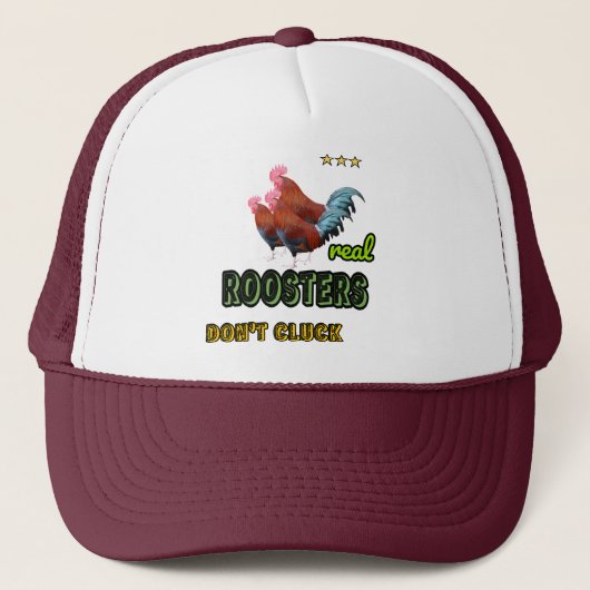 Echte Haken Truckerkappe (Vorderseite)