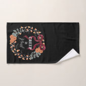 Echte Halloween-Bat-Moodystimmung Handtuch (Handtuch)