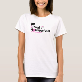 Echte Hausfrauen von Pickleball T - Shirt der Frau