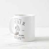 Echte Helden tragen keine Kapen, sie werden Vater  Kaffeetasse (Vorderseite Links)