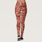 Echte Herbstlaube Leggings (Rückseite)