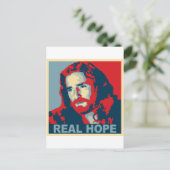 Echte Hoffnung Jesus Postkarte (Stehend Vorderseite)
