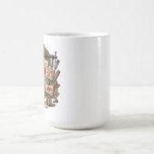 Echte Holzarbeiter Klemmen-Kaffeetasse Kaffeetasse (Mittel)