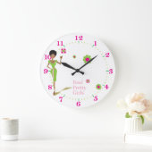 echte hübsche Girl-Uhr Große Wanduhr (Zuhause)