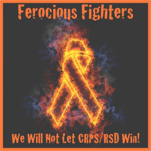 Echte Kämpfer LOGO Vinyl Decal Aufkleber (Vorderseite)