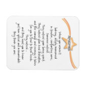 Echte Karriere flexibler Magnet (Horizontal)