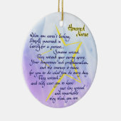 Echte Krankenpflege Keramik Ornament (Rechts)