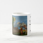 echte Kunst Kaffeetasse, die Trojaner, Dosso Dossi Kaffeetasse (Mittel)