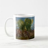 echte Kunst Kaffeetasse, die Trojaner, Dosso Dossi Kaffeetasse (Links)