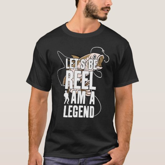 Echte Legende Angelangler T-Shirt (Vorderseite)