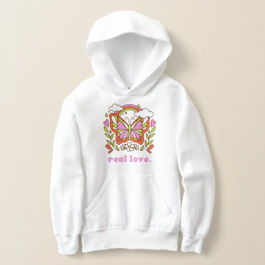 Echte Liebe Hoodie (Ablage )