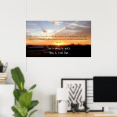 Echte Liebe Poster (Heimbüro)