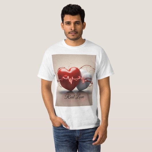 Echte Liebe T-Shirt (Vorne ganz)