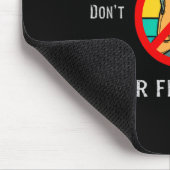 Echte LKW-Fahrer tragen keine Flip-Flops Mousepad (Ecke)